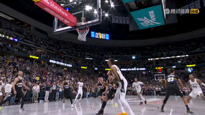 约基奇40+13助攻率掘金加时险胜马刺