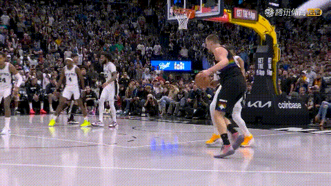 约基奇40+13助攻率掘金加时险胜马刺