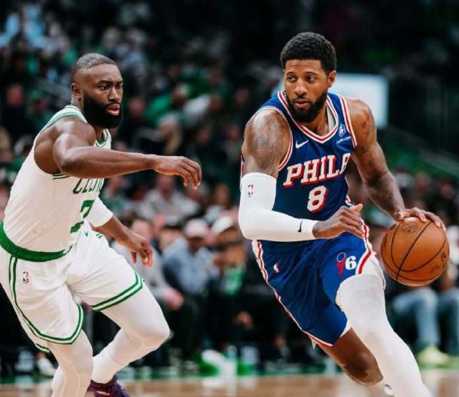 76人逆转凯尔特人 埃奇库姆30分助队抢得主场优势